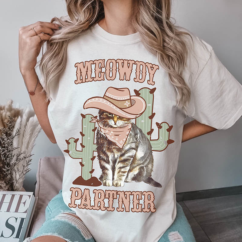 Meowdy Partner T-Shirt-lovefitte