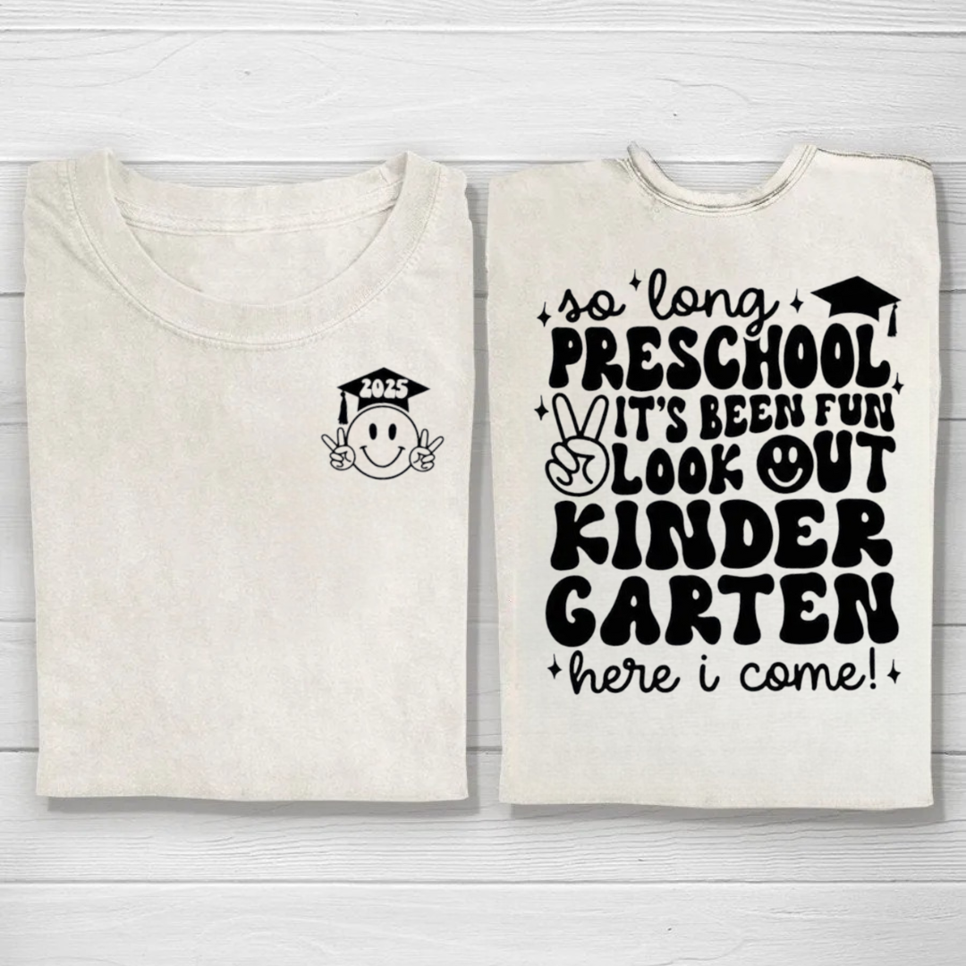 Peace Out Preschool Tshirt
