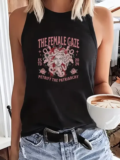 Medusa Goddess Tank Top