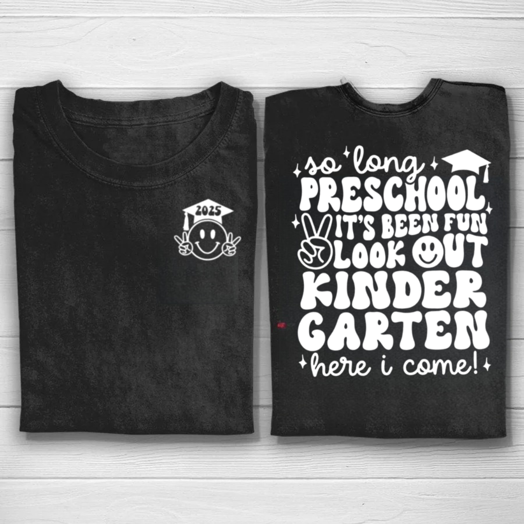 Peace Out Preschool Tshirt