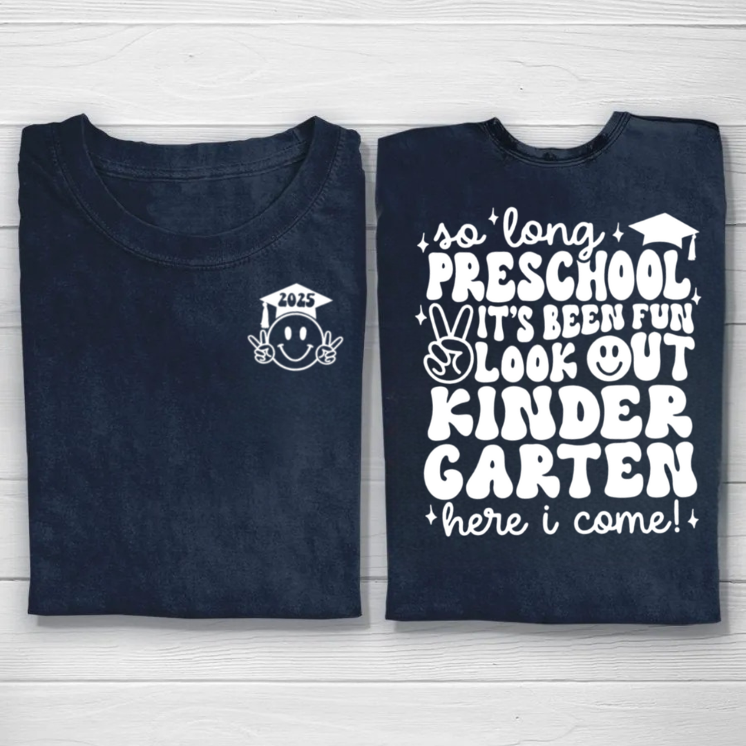 Peace Out Preschool Tshirt