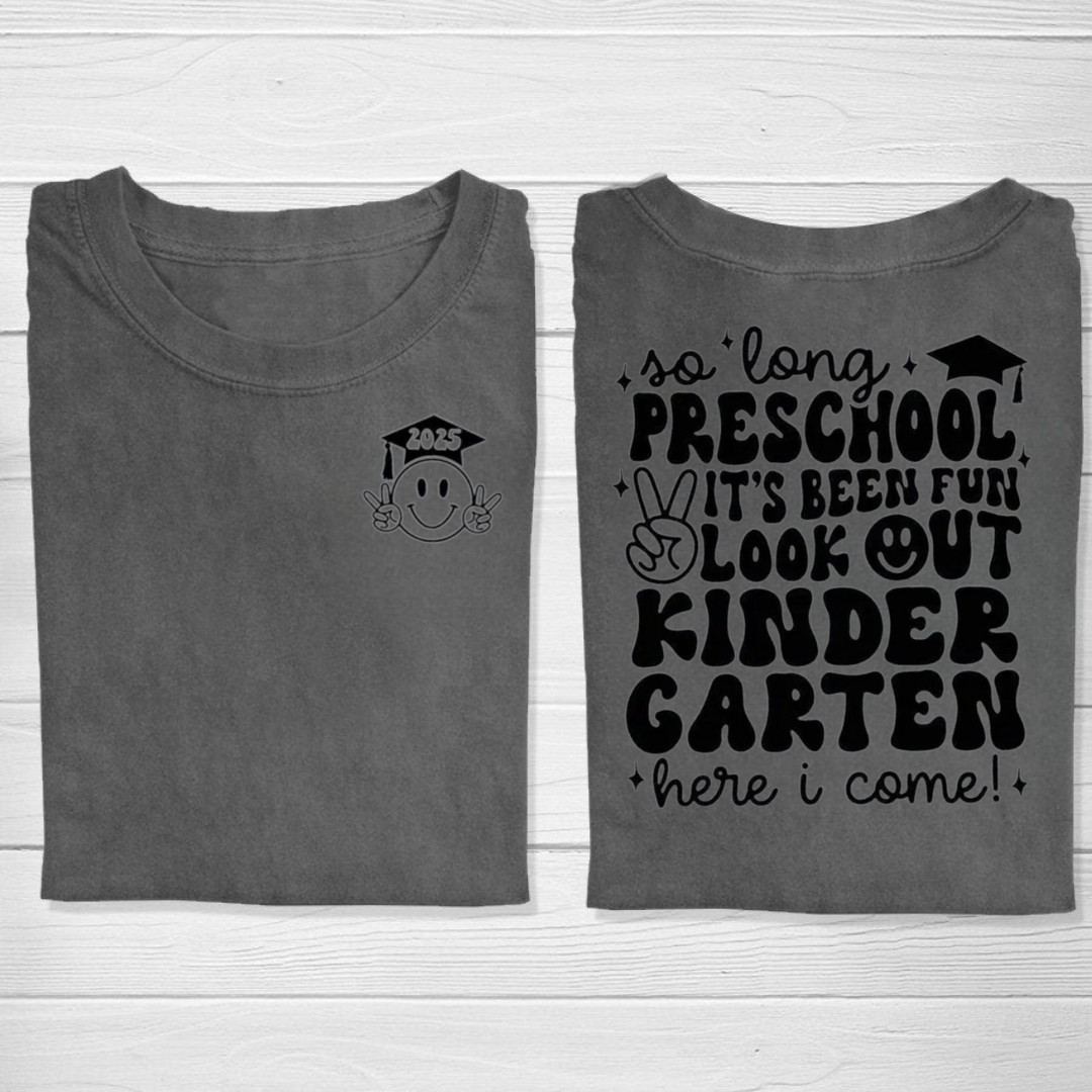 Peace Out Preschool Tshirt