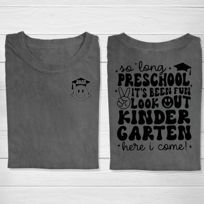 Peace Out Preschool Tshirt