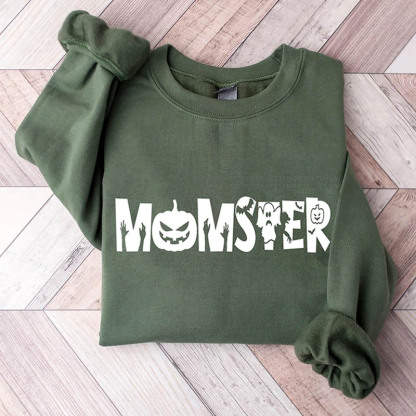Momster Halloween Mom Sweatshirt