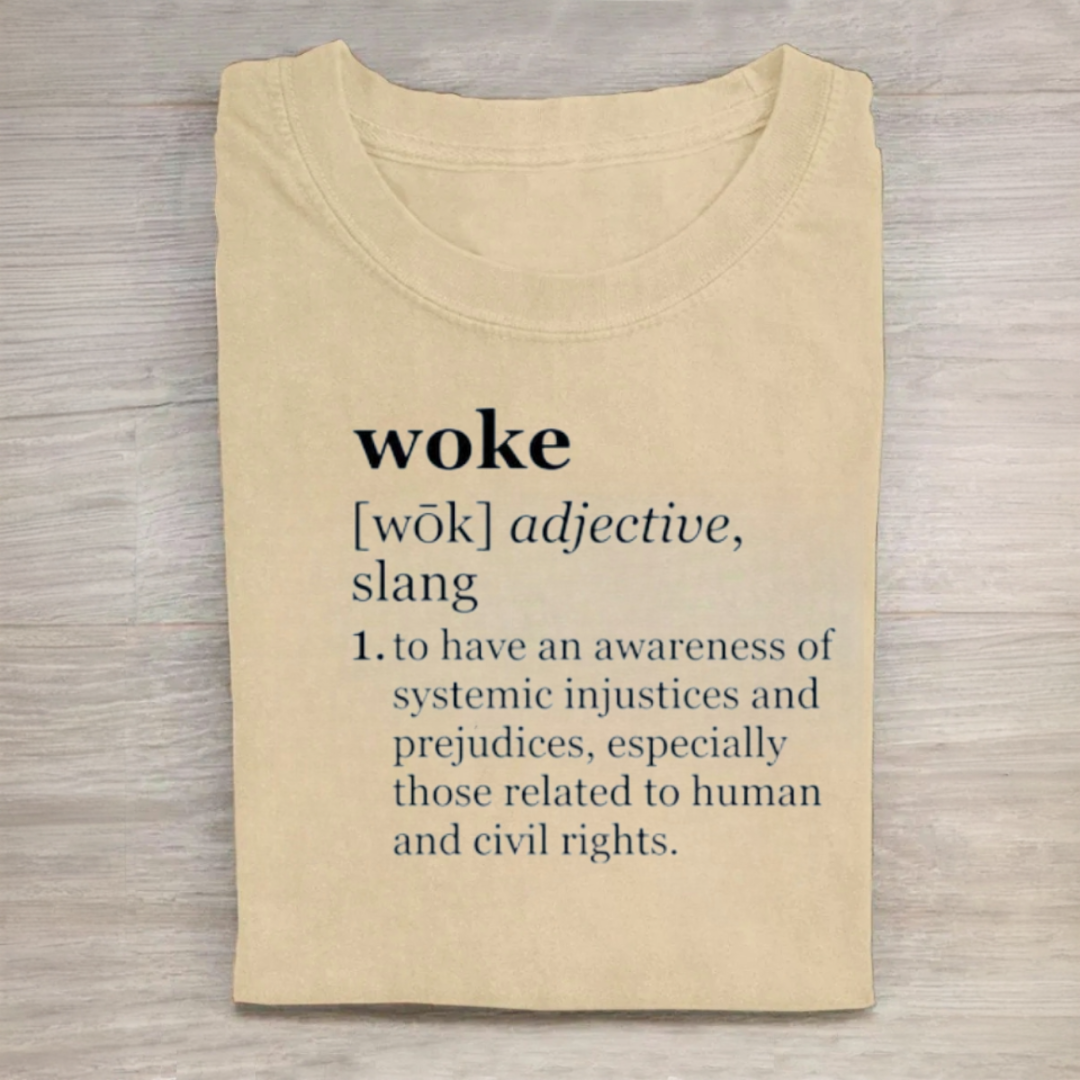 Woke Definition Tshirt