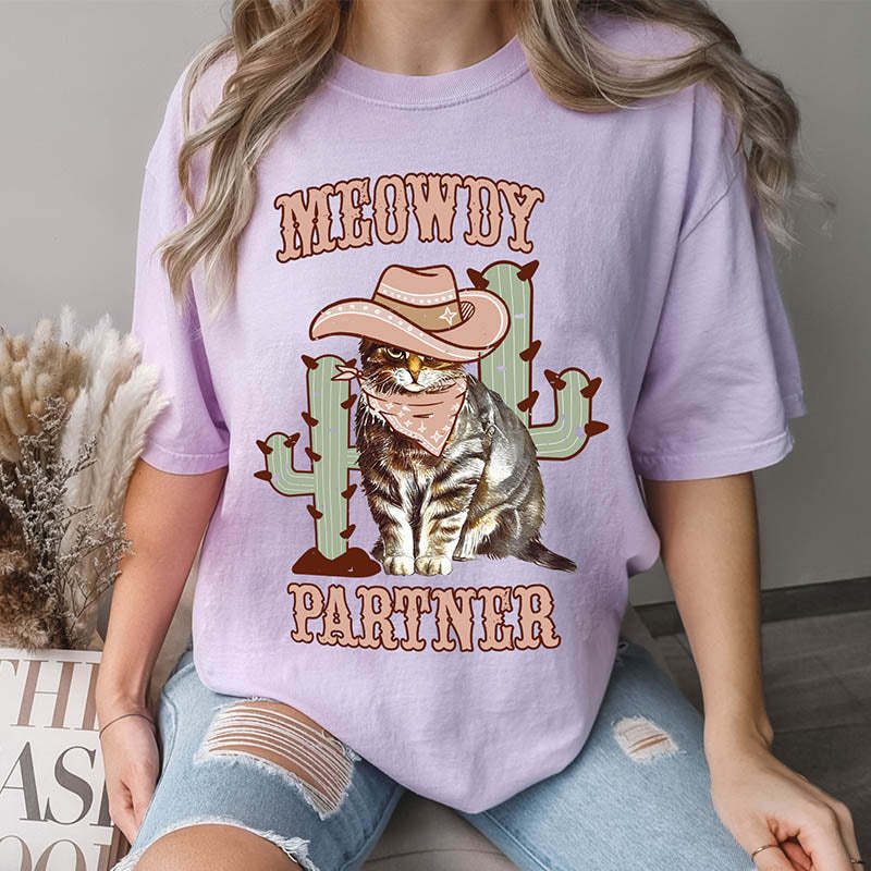 Meowdy Partner T-Shirt-lovefitte