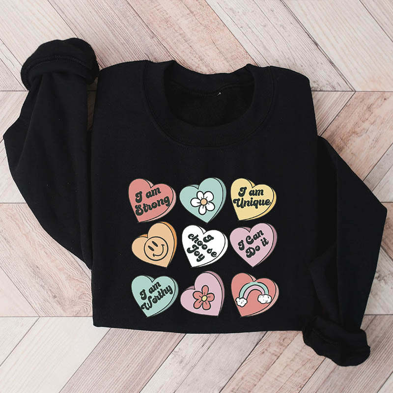 Teacher Positive Affirmation Sweatshirt-lovefitte