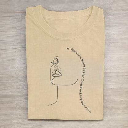 Feminist Pro Choice Tshirt