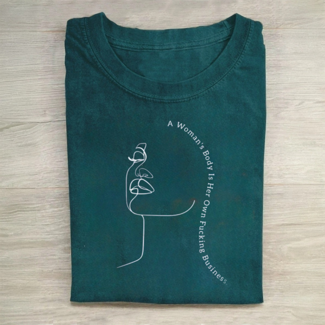 Feminist Pro Choice Tshirt