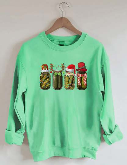 Retro Pickle Club Sweatshirt-lovefitte