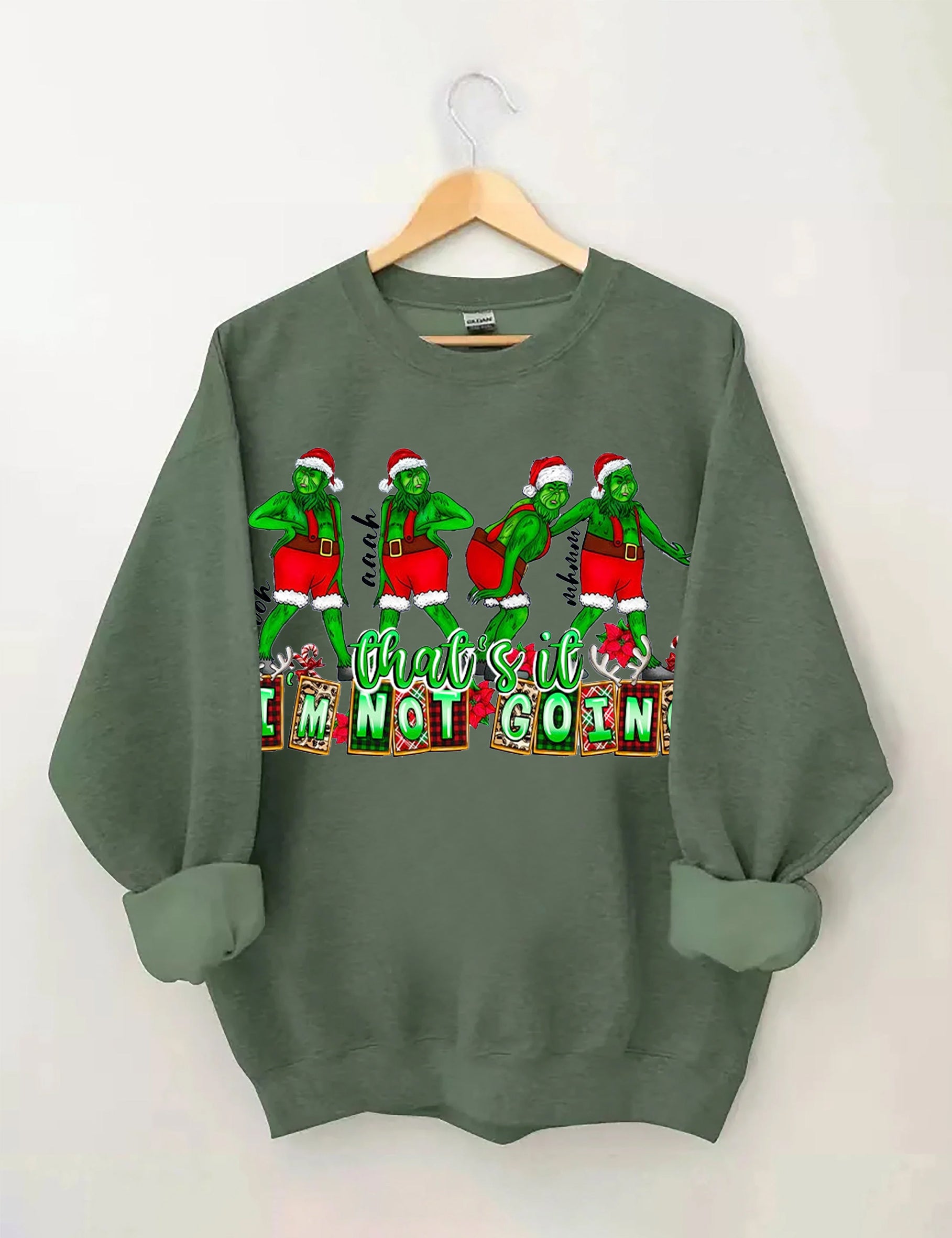 That's It I'm not Going Christmas Sweatshirts-lovefitte