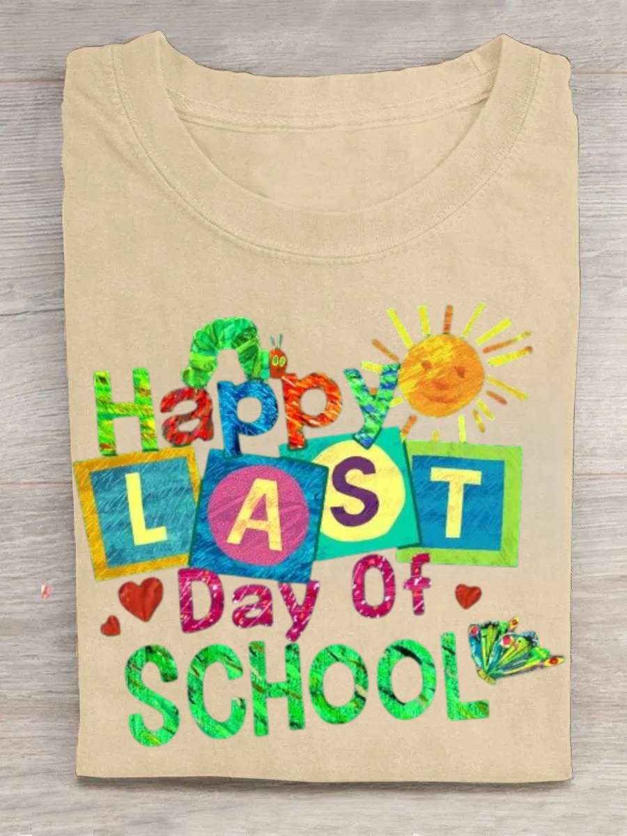 Summer Happy Last Day Of School Tshirt