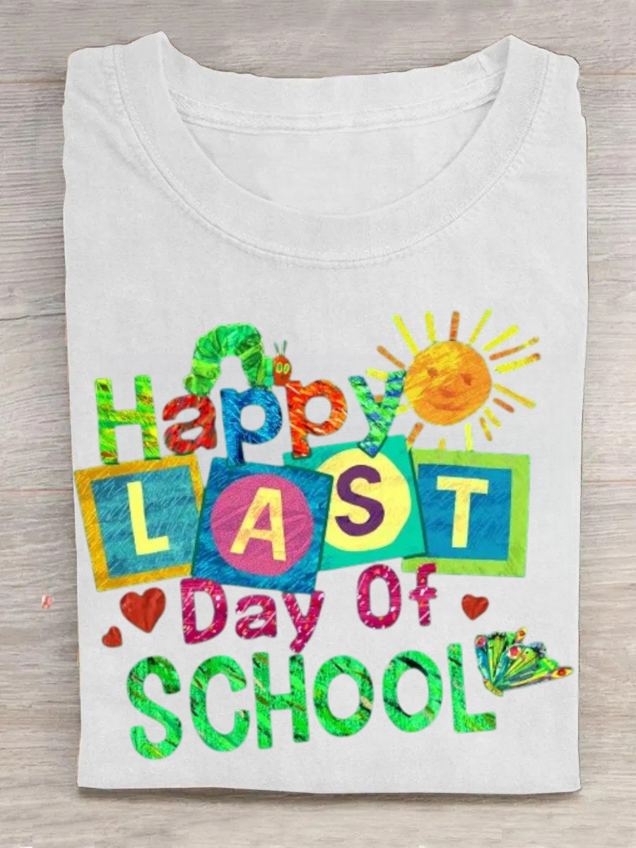 Summer Happy Last Day Of School Tshirt