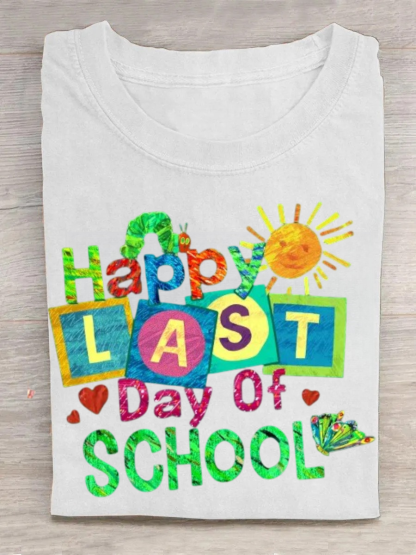 Summer Happy Last Day Of School Tshirt