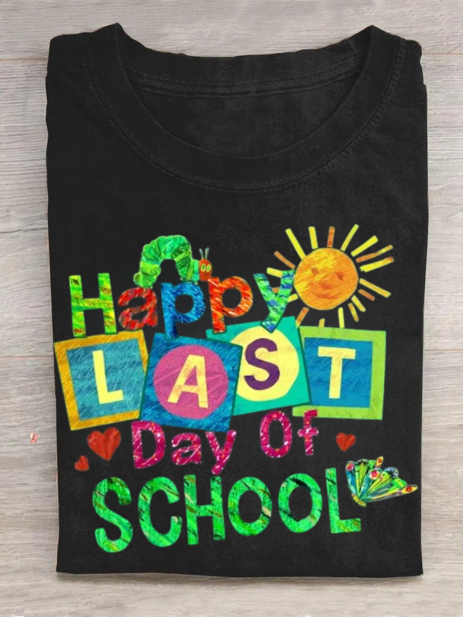 Summer Happy Last Day Of School Tshirt