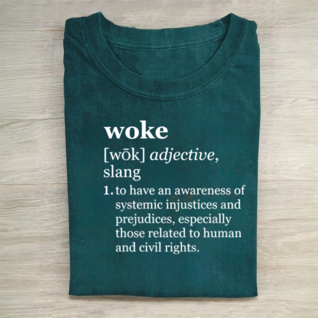 Woke Definition Tshirt