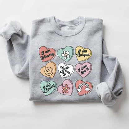 Teacher Positive Affirmation Sweatshirt-lovefitte