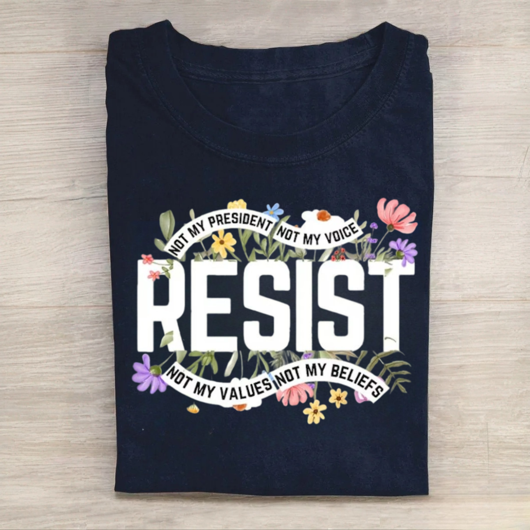 Floral Resist Tshirt