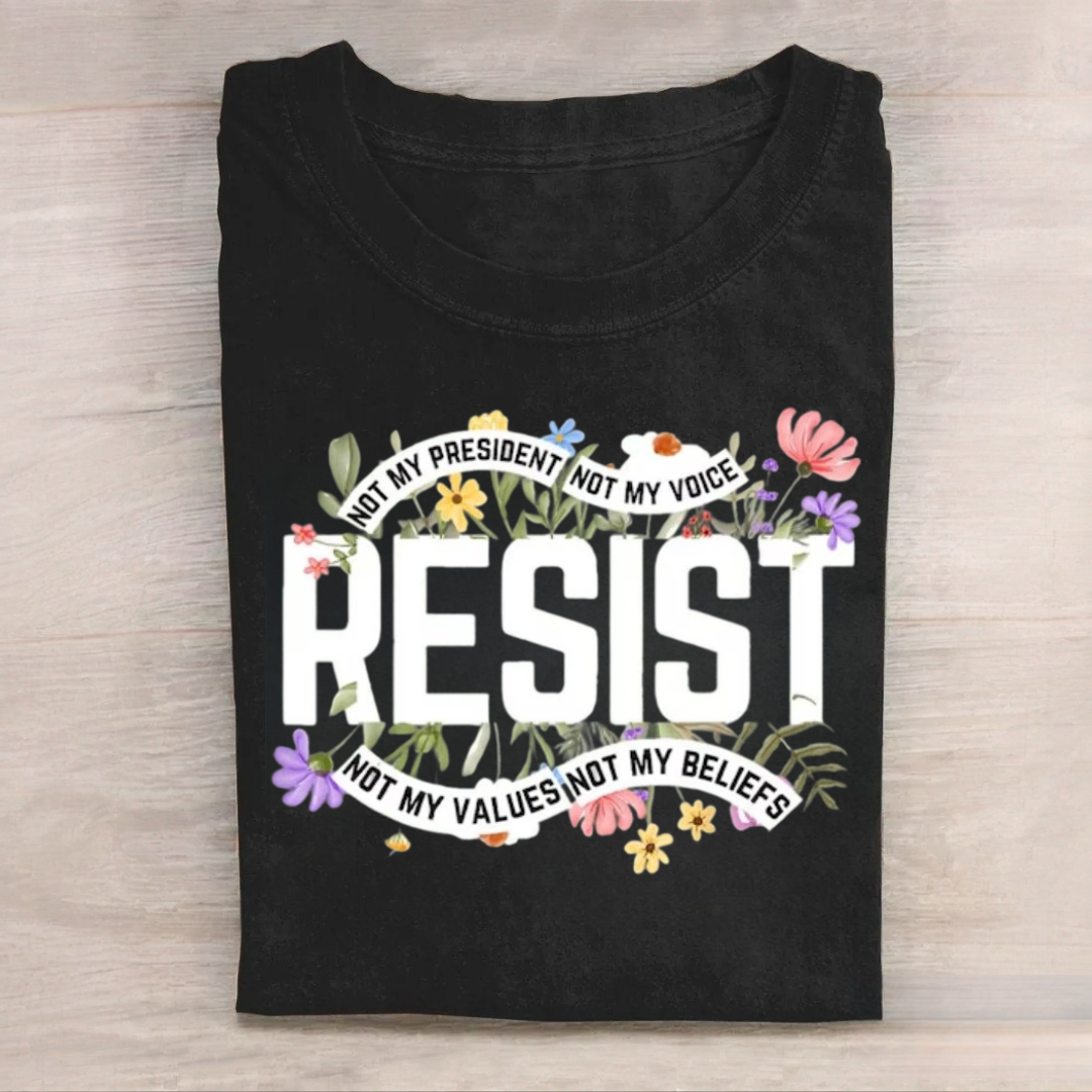 Floral Resist Tshirt