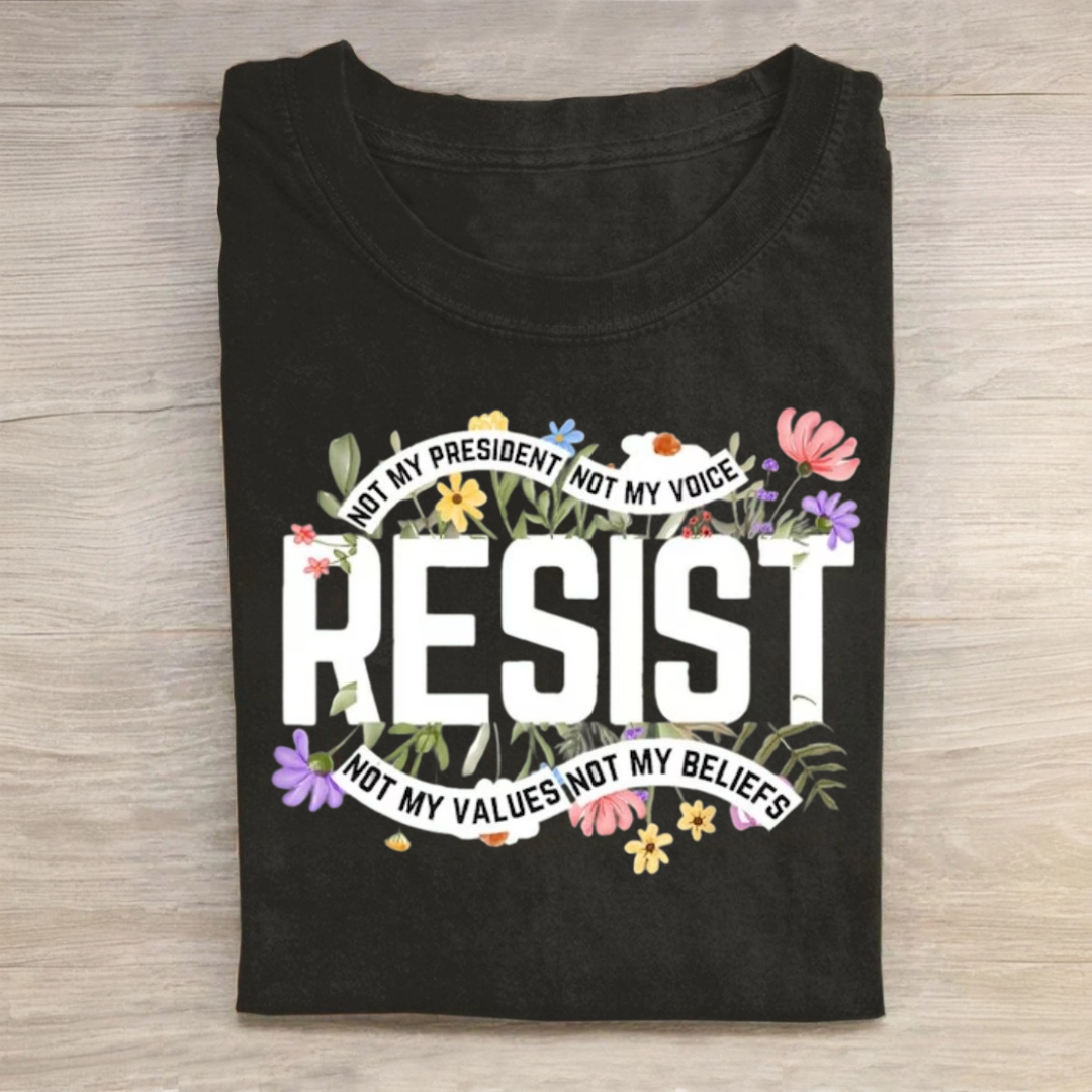 Floral Resist Tshirt