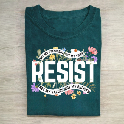 Floral Resist Tshirt