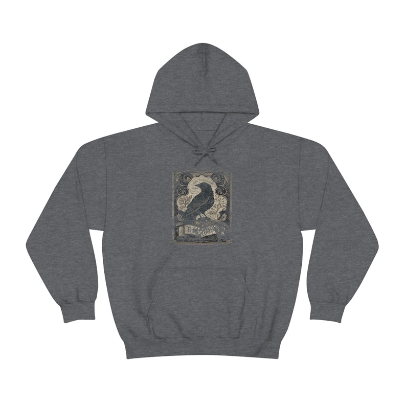 Crow Hoodie-lovefitte