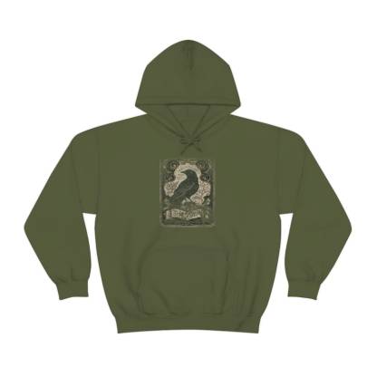 Crow Hoodie-lovefitte