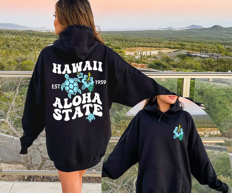 Aesthetic Hawaii Hoodie-lovefitte