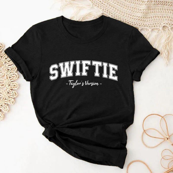 Tys Version Letter Print T-shirt-lovefitte