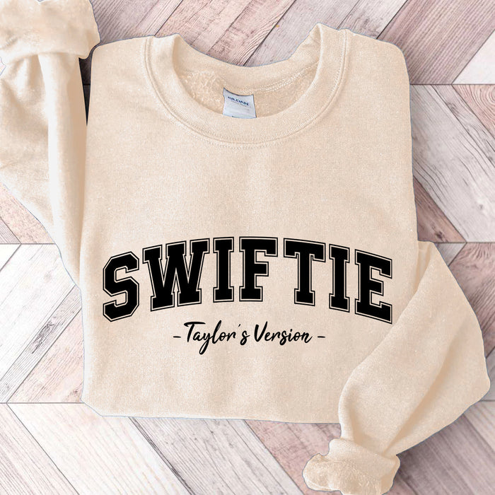 TS LETTER PRINT SWEATSHIRT-lovefitte