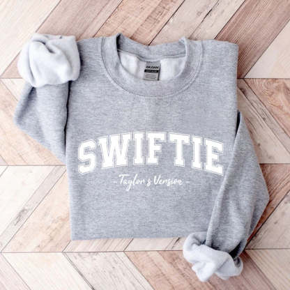 TS LETTER PRINT SWEATSHIRT-lovefitte