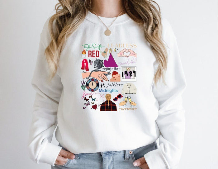 The Eras Tour Sweatshirt-lovefitte