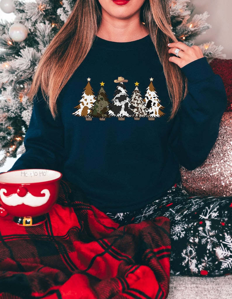 Country Christmas Sweatshirt-lovefitte