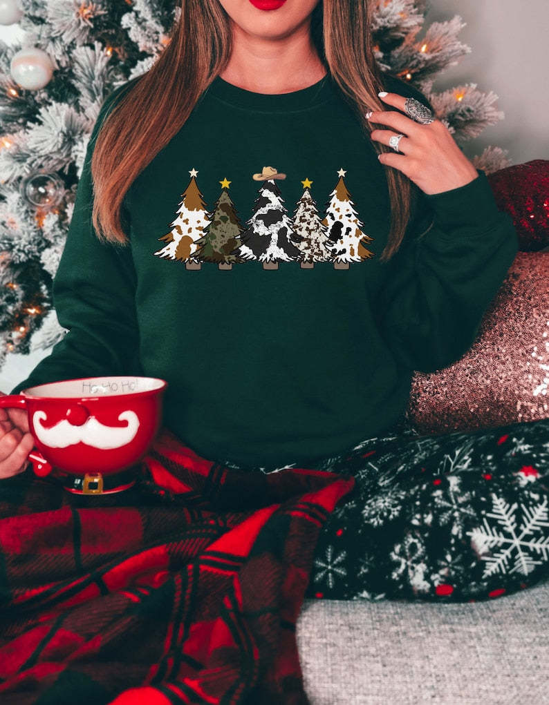 Country Christmas Sweatshirt-lovefitte