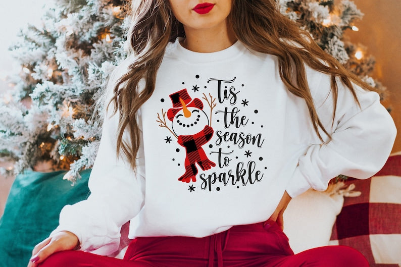 Tis The Season To Sparkle Sweatshirt-lovefitte