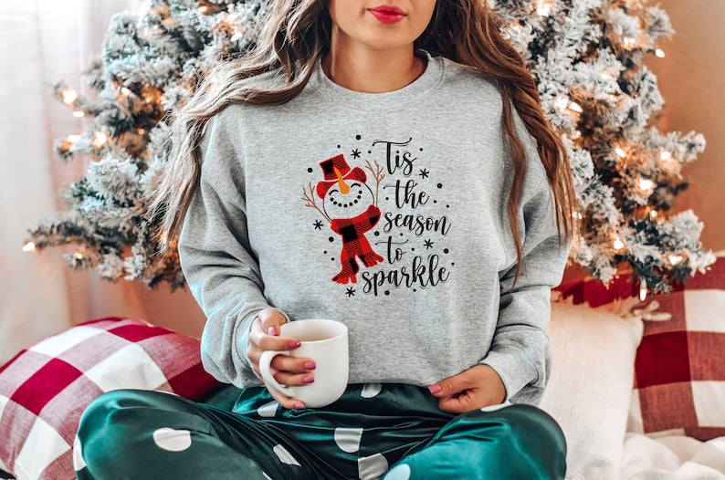 Tis The Season To Sparkle Sweatshirt-lovefitte