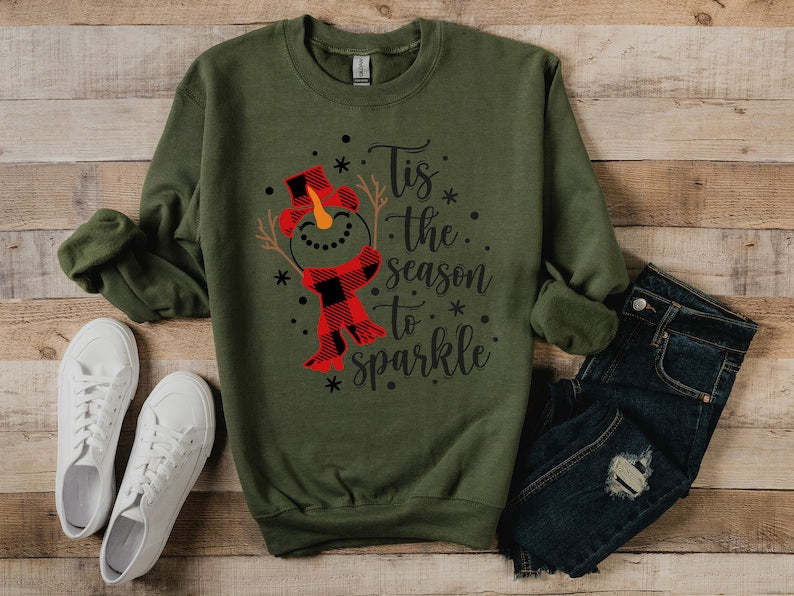 Tis The Season To Sparkle Sweatshirt-lovefitte