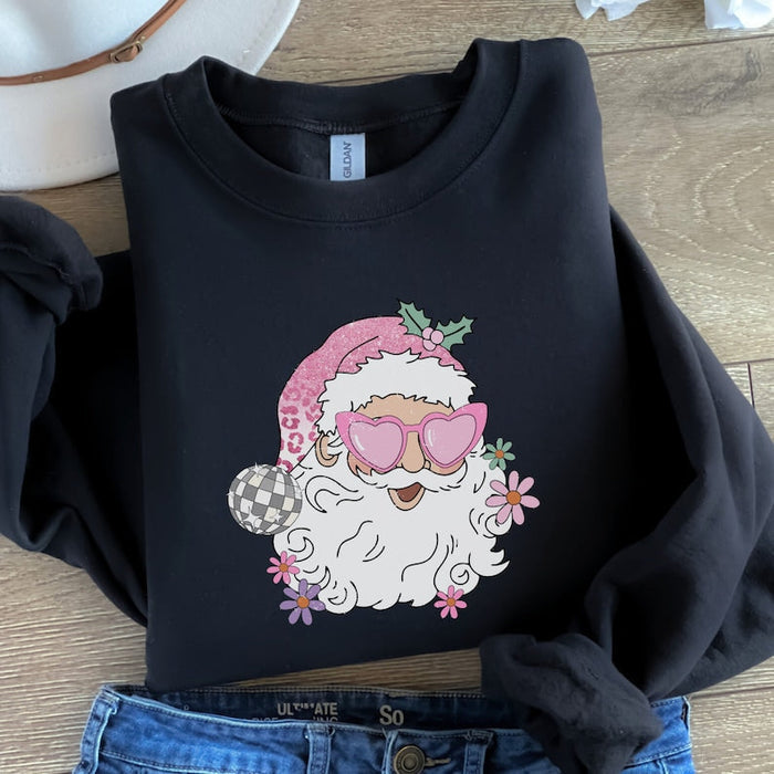 Disco Santa Sweatshirt-lovefitte