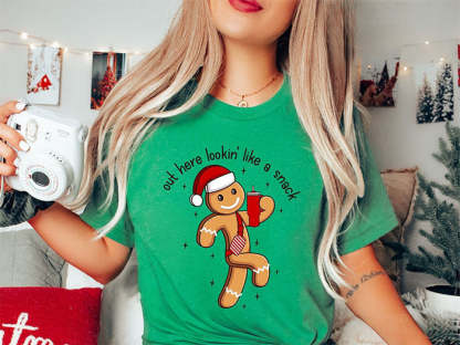Looking Like A Snack Christmas T-shirt-lovefitte