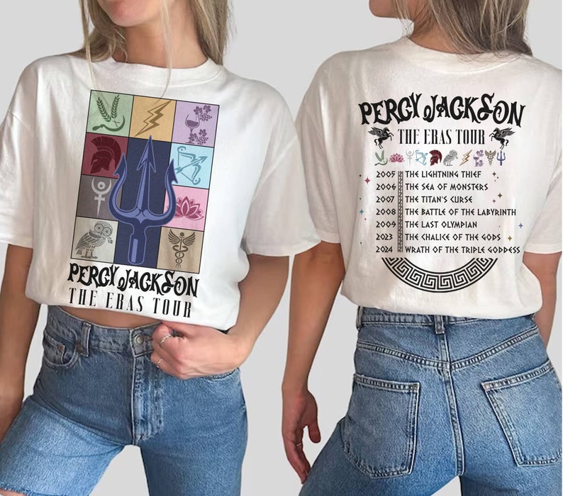 Percy Jackson the Eras Tour 2 side Shirt-lovefitte