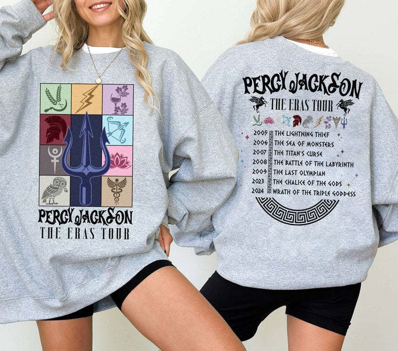 Percy Jackson the Eras Tour 2 side Sweatshirt-lovefitte
