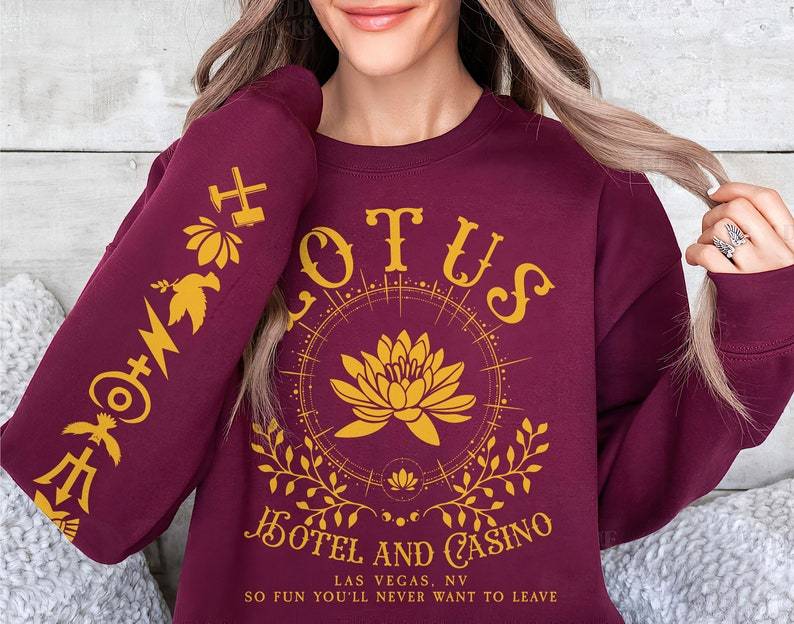 Lotus Hotel & Casino Sweatshirt-lovefitte