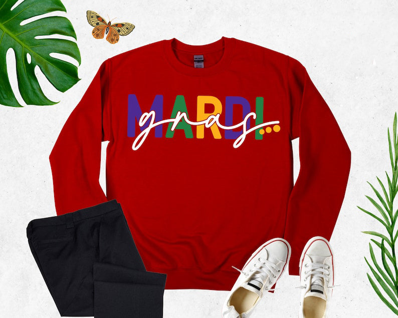 Women Men Mardi Gras Sweat-lovefitte