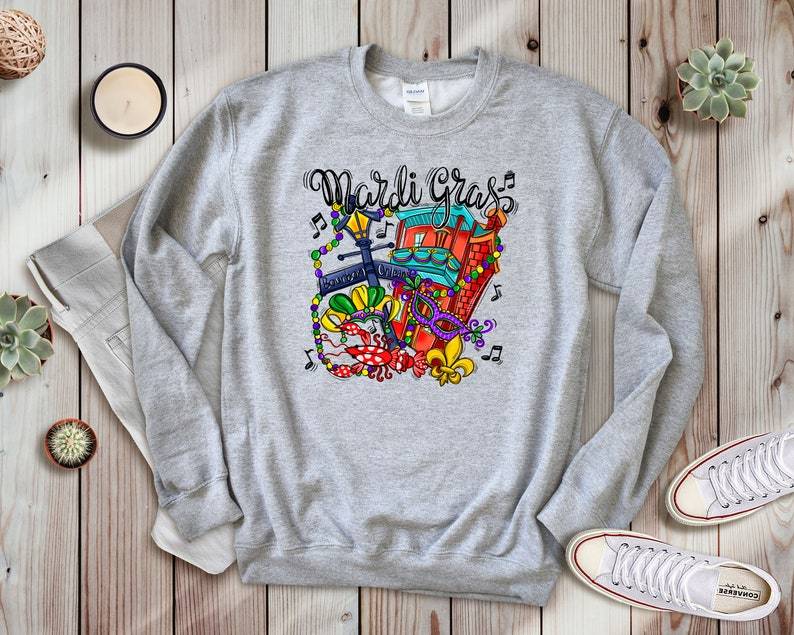 Louisiana State Mardi Gras Shirt-lovefitte