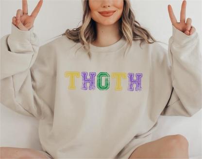 THOTH  Mardi Gras Sweatshirt-lovefitte
