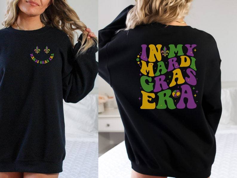 Mardi Gras Sweatshirt For Women-lovefitte
