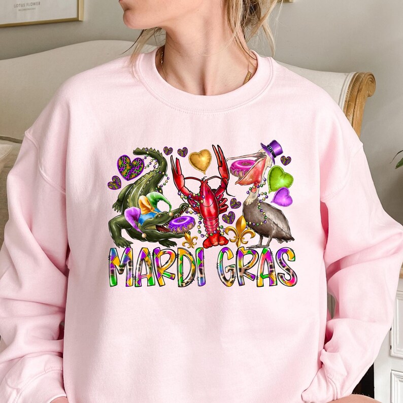 Mardi Gras Sweatshirt-lovefitte