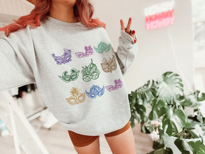 Mardi Gras Sweater-lovefitte