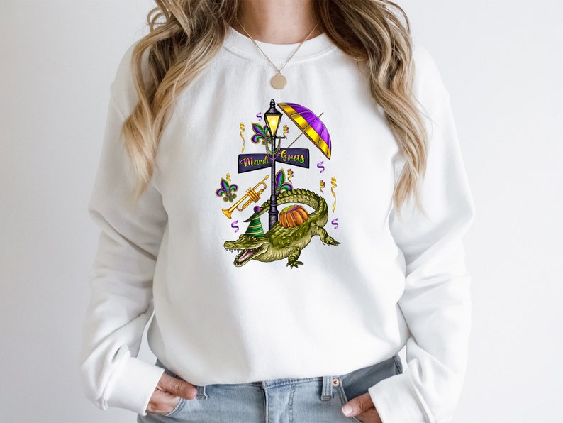 Mardi Gras Sweatshirt-lovefitte