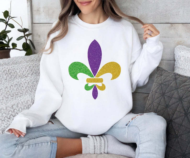 Mardi Gras Sweatshirt-lovefitte